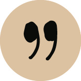 Quote mark icon