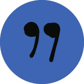 Quote mark icon